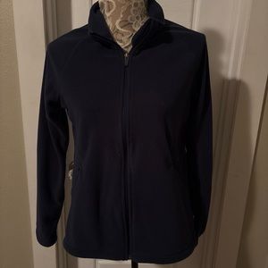Eddie Bauer Women's Navy Fleece Jacket
